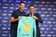 FC Barcelona Unveil New Player Norberto Murara 'Neto'